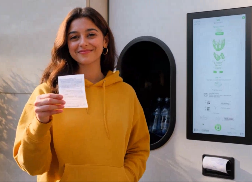 Bottlesmart-Customer-Holding-a-credit-receipt